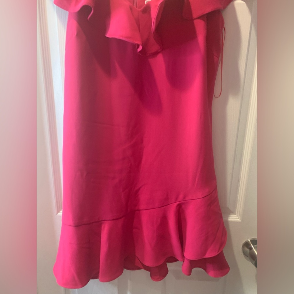 Womens Ruffled Mini Dress by Chelsea28 - Picture 3 of 7